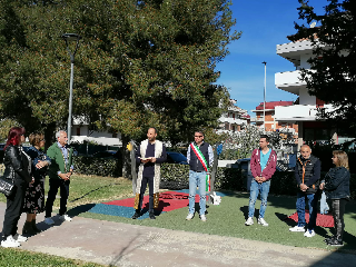 Inaugurato il primo parco giochi inclusivo di Monteprandone, è il parco della stazione a Centobuchi